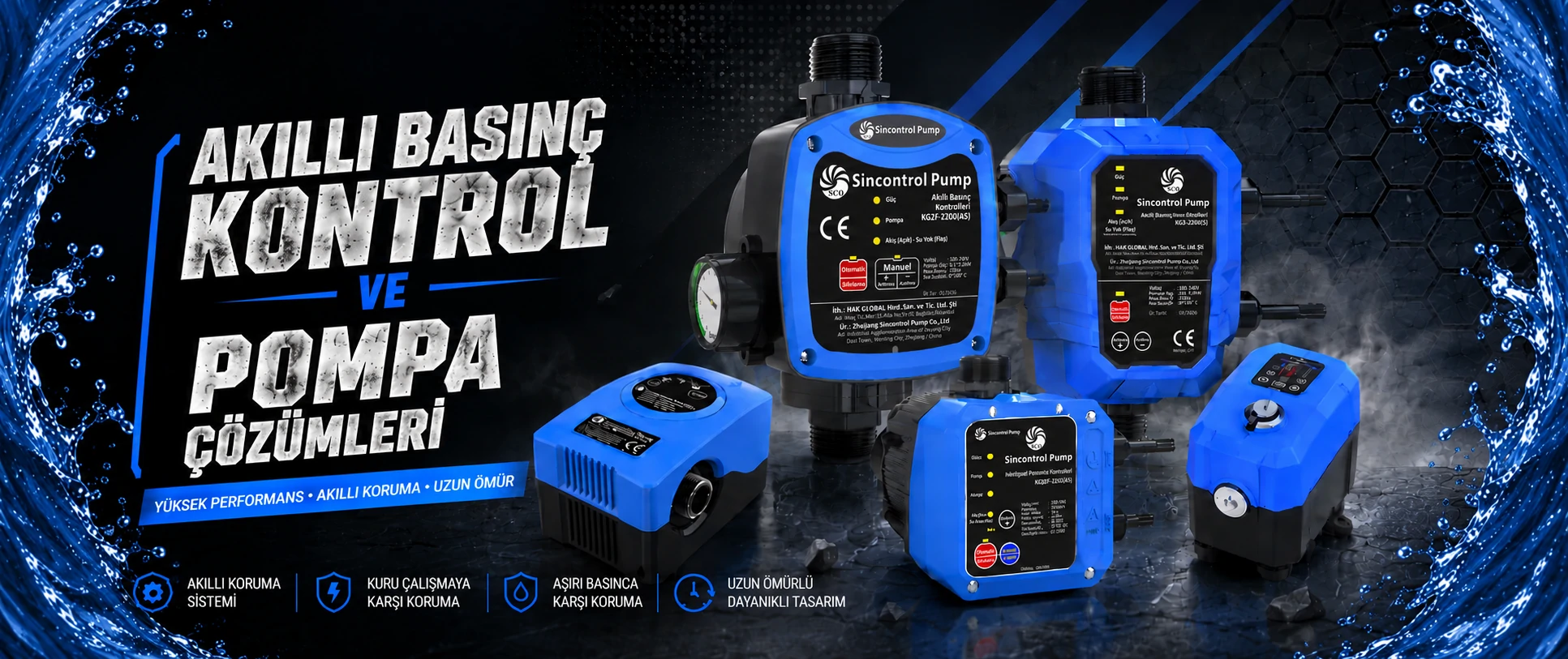 Sincontrol Pump - Akıllı Basınç Kontrol ve Pompa Çözümleri